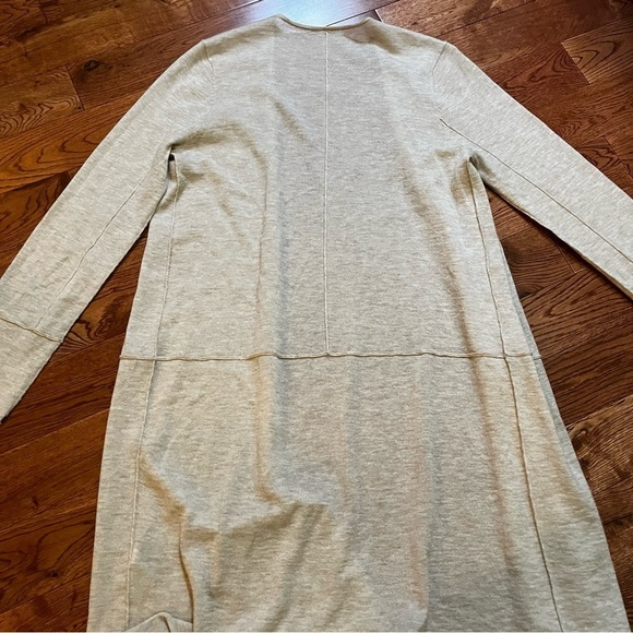 Eileen Fisher long duster cardigan. Merino wool, alpaca blend. - Picture 9 of 10